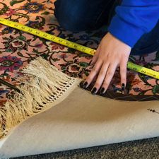 Pre-Inspecting A Rug